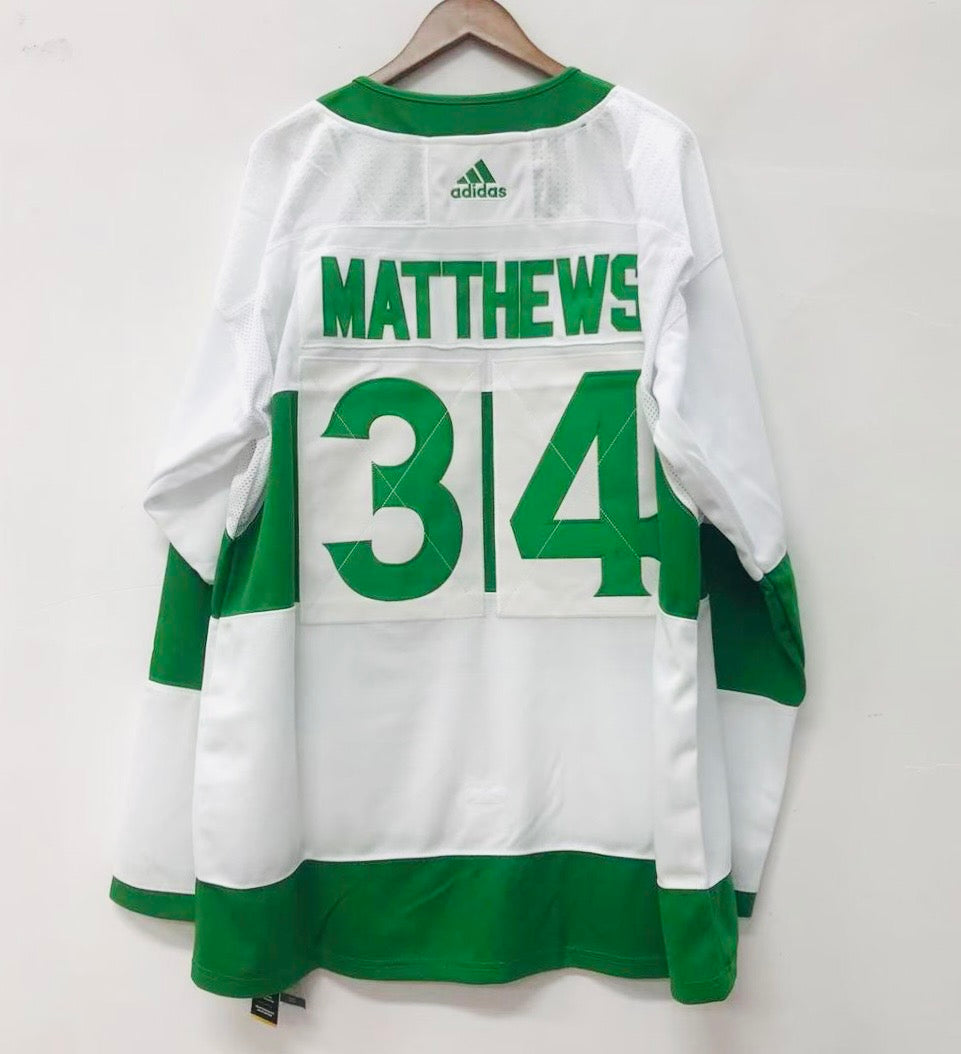 Auston Matthews Toronto Maple Leafs Jersey Saint Patrick’s product image 2
