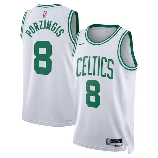 Kristaps Porzingis Boston Celtics NBA Nike Jersey white product image 1