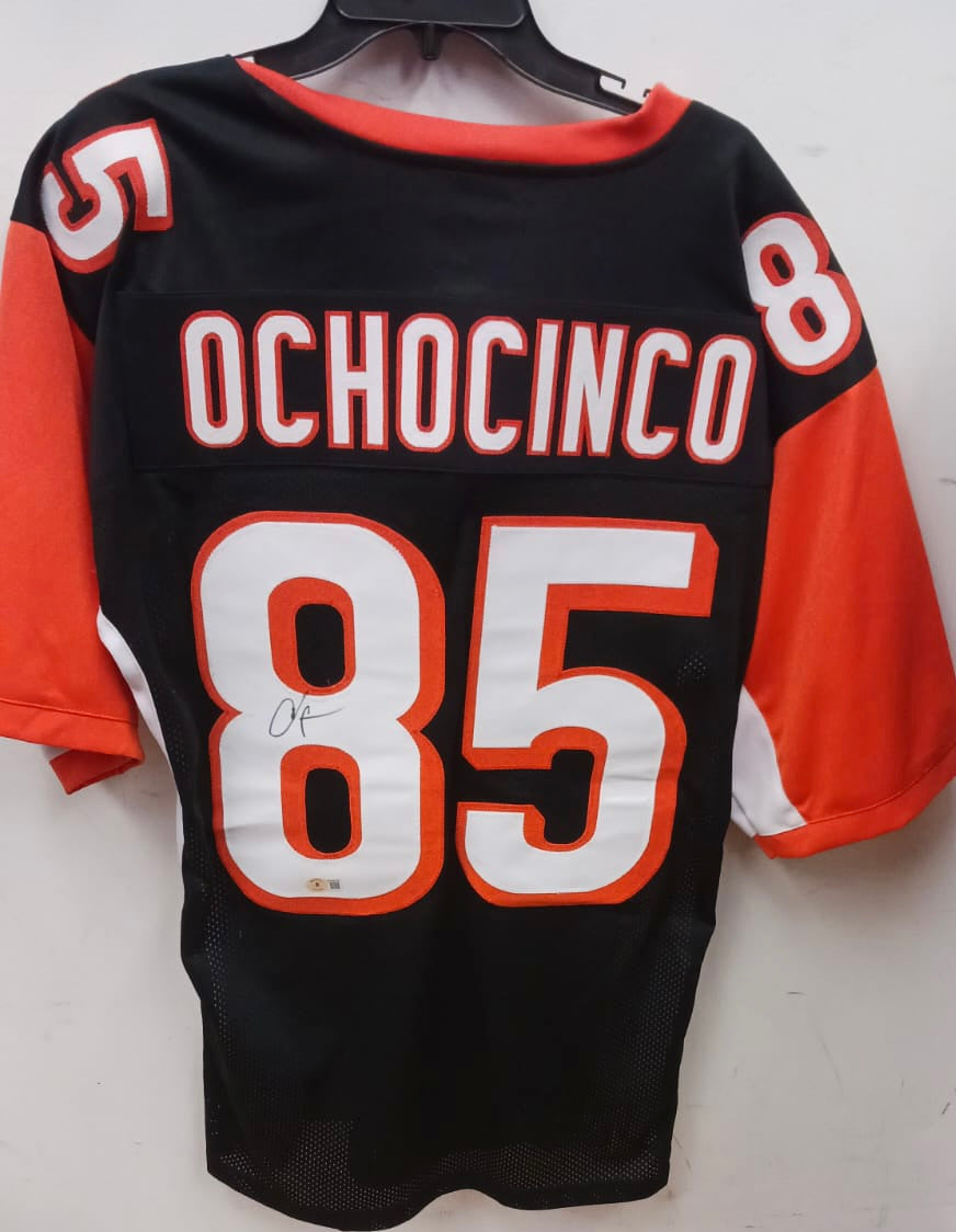 Chad Ochocinco Johnson autographed Jersey Beckett COA