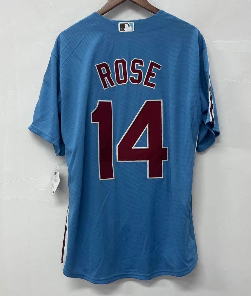 Pete Rose Philadelphia Phillies Official MLB Jersey Majestic product image 1