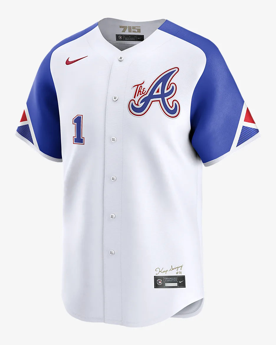 Ozzie Albies Atlanta Braves Official MLB Nike Jersey City product image 2
