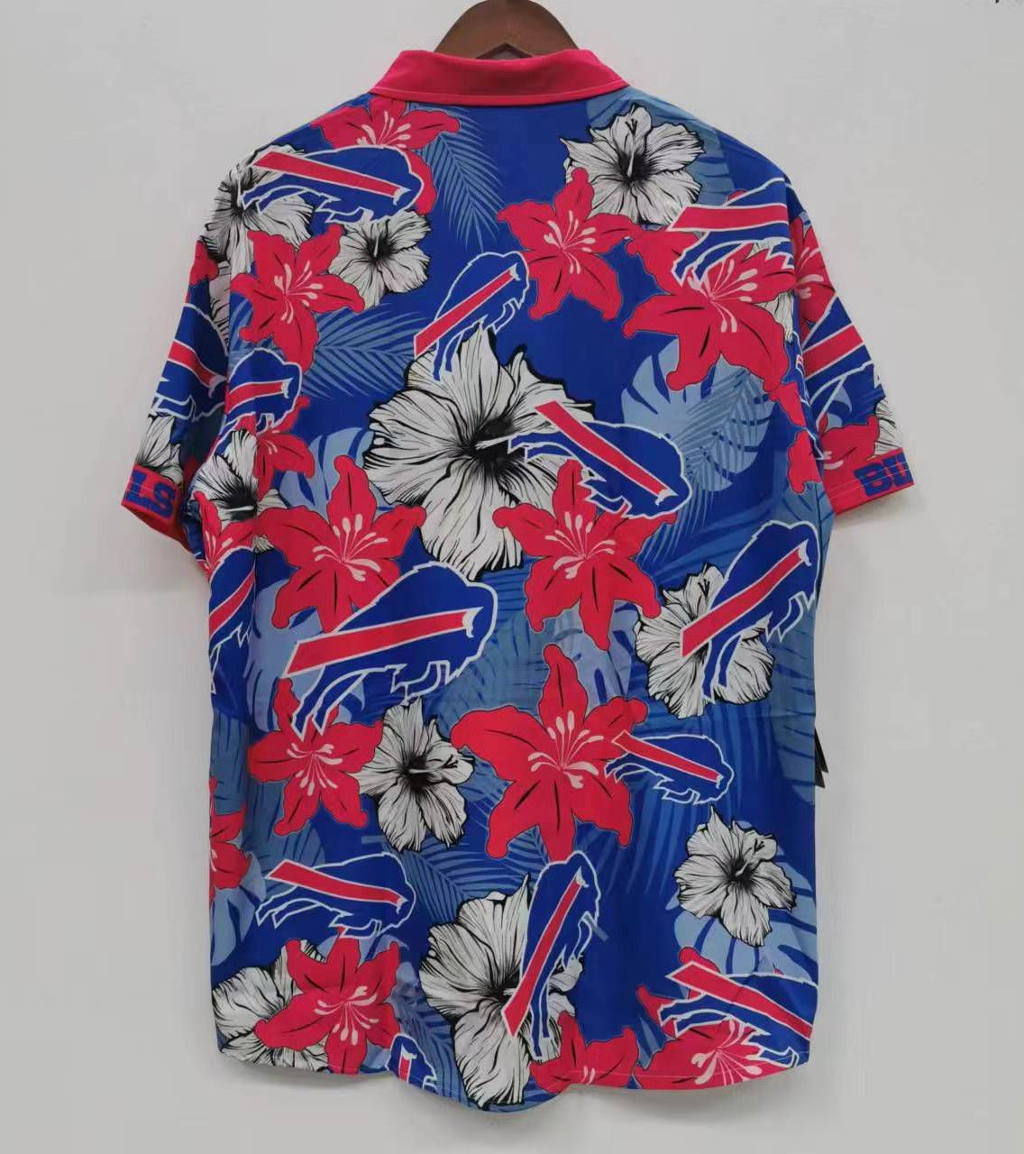 Buffalo Bills Official NFL Floral Palm shirt product image 2