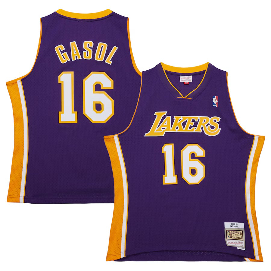 Pau Gasol Los Angeles Lakers Official NBA Adidas Jersey product image 3