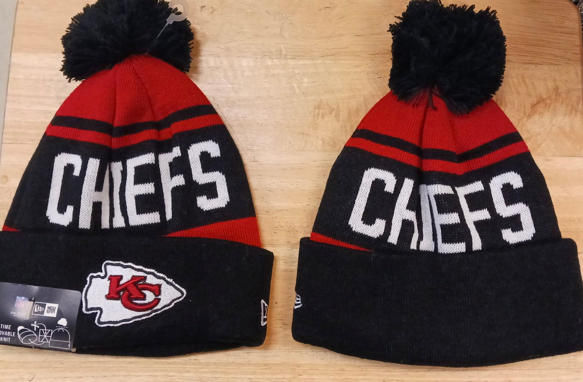 Kansas City Chiefs NFL New Era winter knit Hat with Pom product image 1