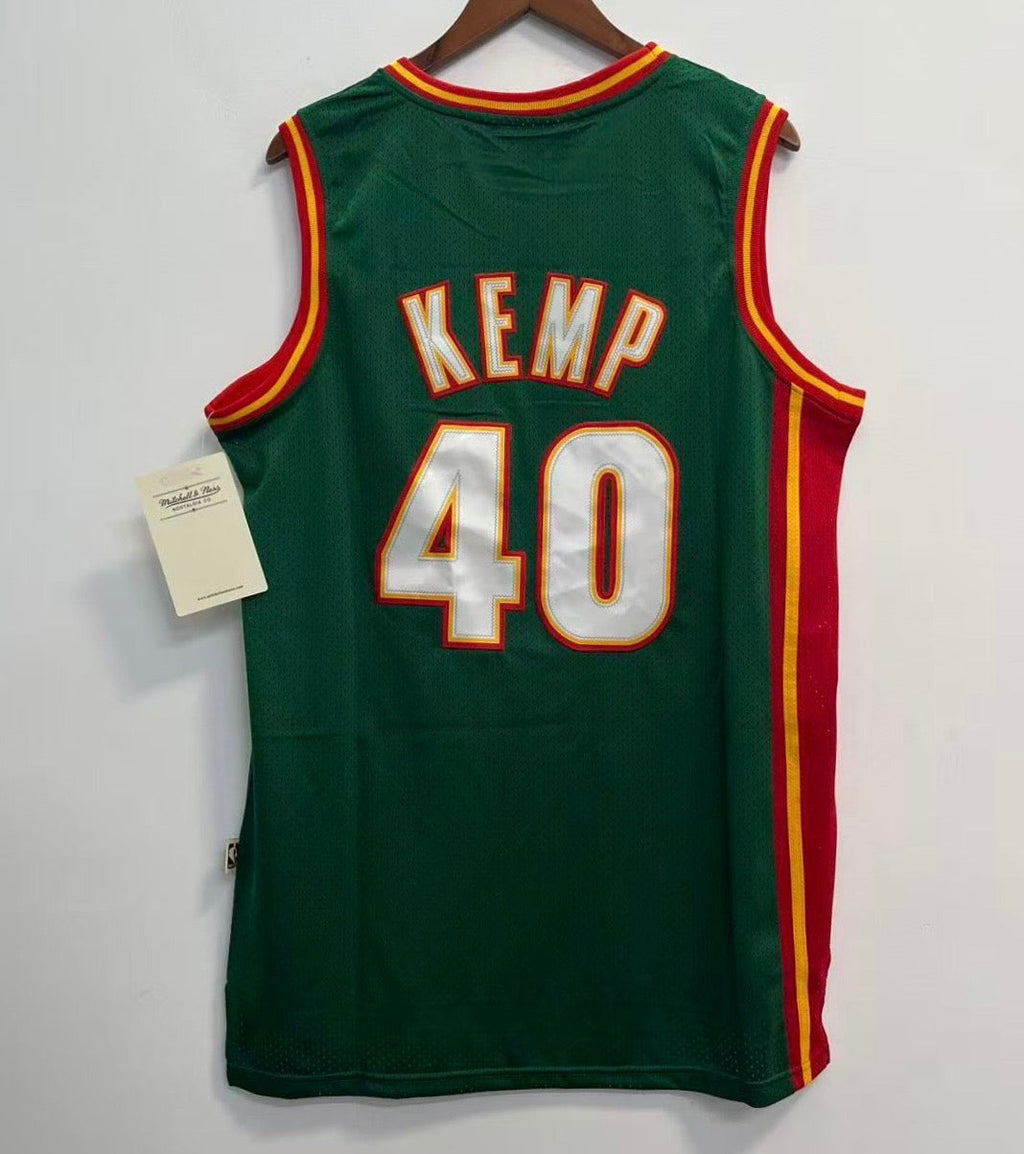 Shawn Kemp Seattle SuperSonics Official NBA Mitchell & Ness product image 2
