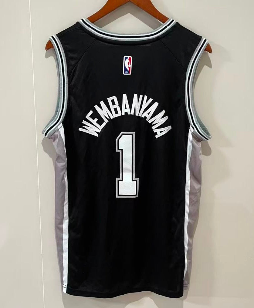 Victor Wembanyama San Antonio Spurs Jersey black Nike product image 1
