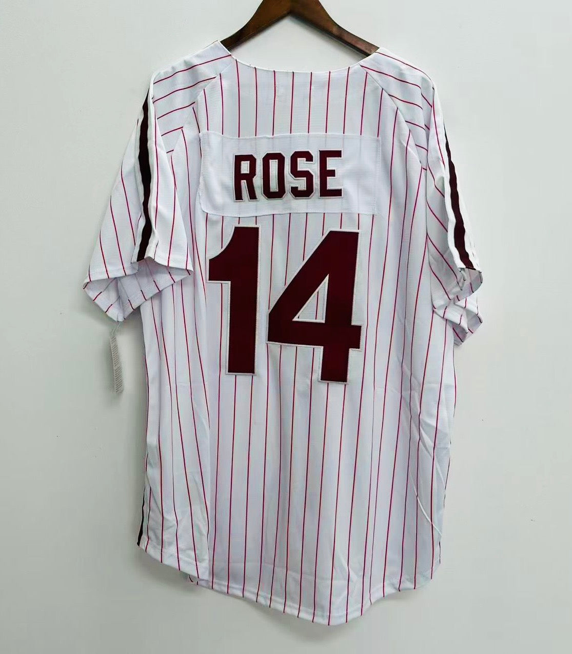 Pete Rose Philadelphia Phillies Jersey white pinstripes product image 2