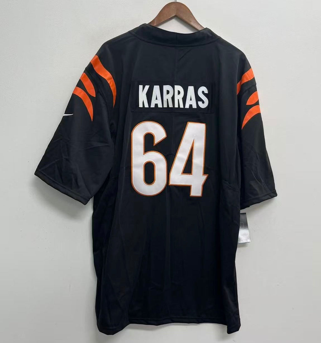 Ted Karras Cincinnati Bengals NFL Jersey Black Nike product image 2