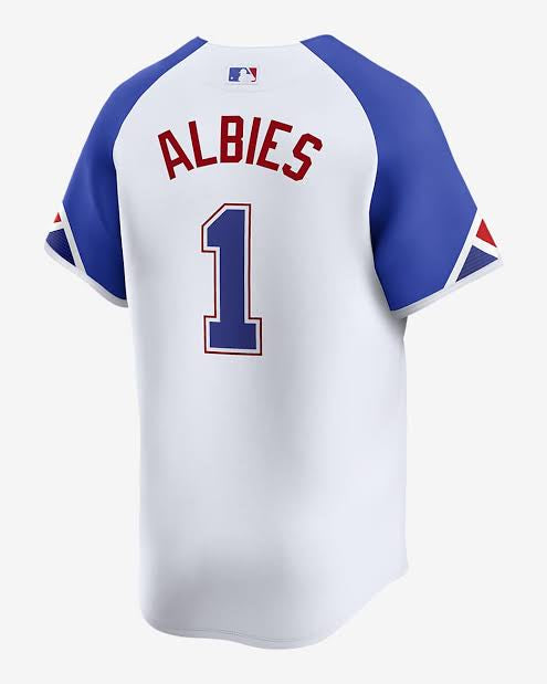 Ozzie Albies Atlanta Braves Official MLB Nike Jersey City product image 1