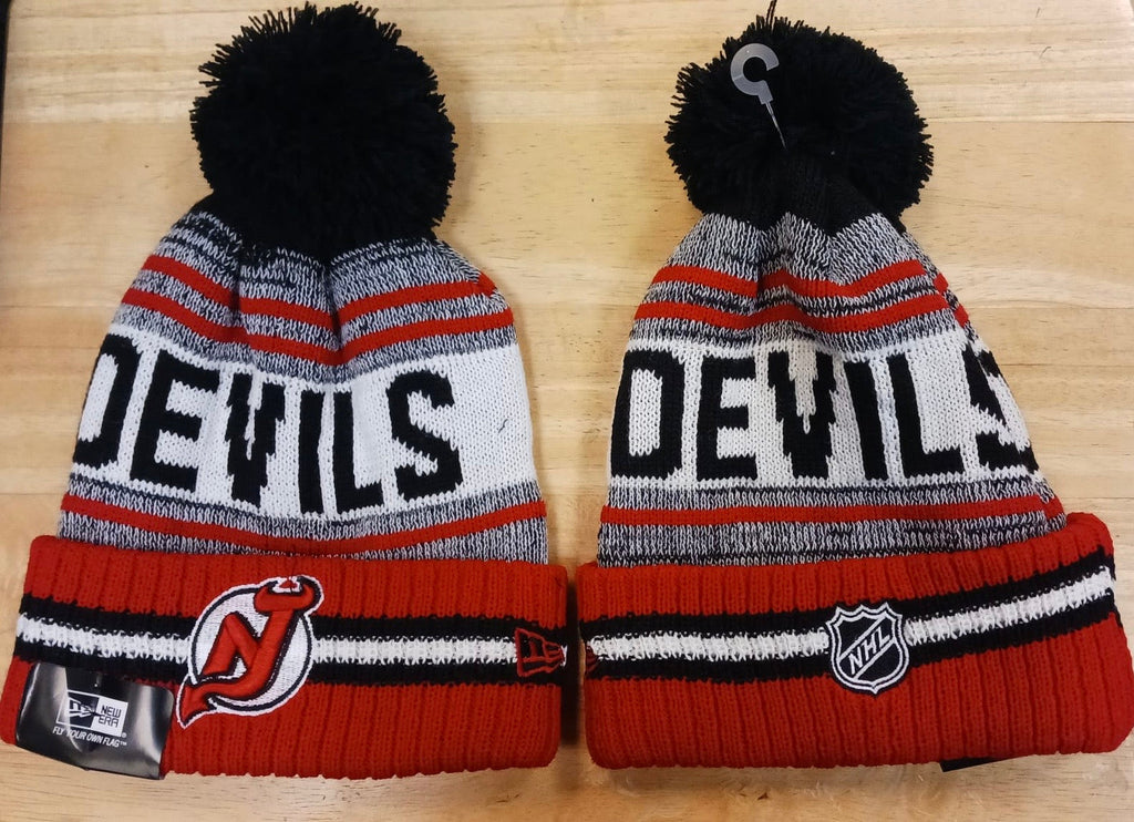 New Jersey Devils NHL Era winter Hat with Pom product image 2