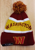 Washington Commanders NFL New Era winter knit Hat with Pom product image 1