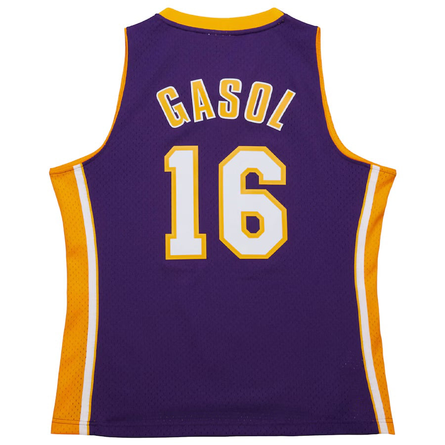 Pau Gasol Los Angeles Lakers Official NBA Adidas Jersey