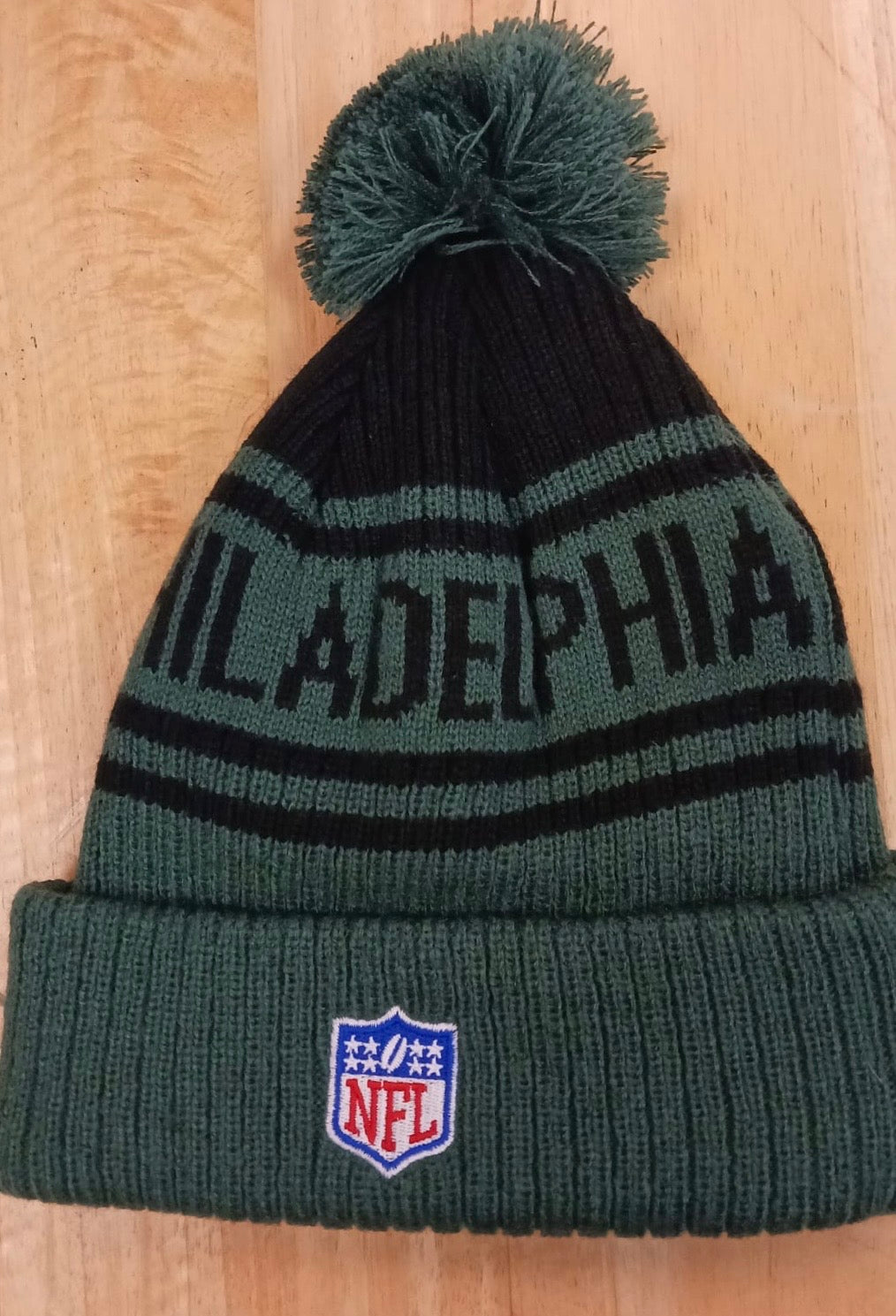 Philadelphia Eagles NFL New Era winter knit Hat with Pom product image 2