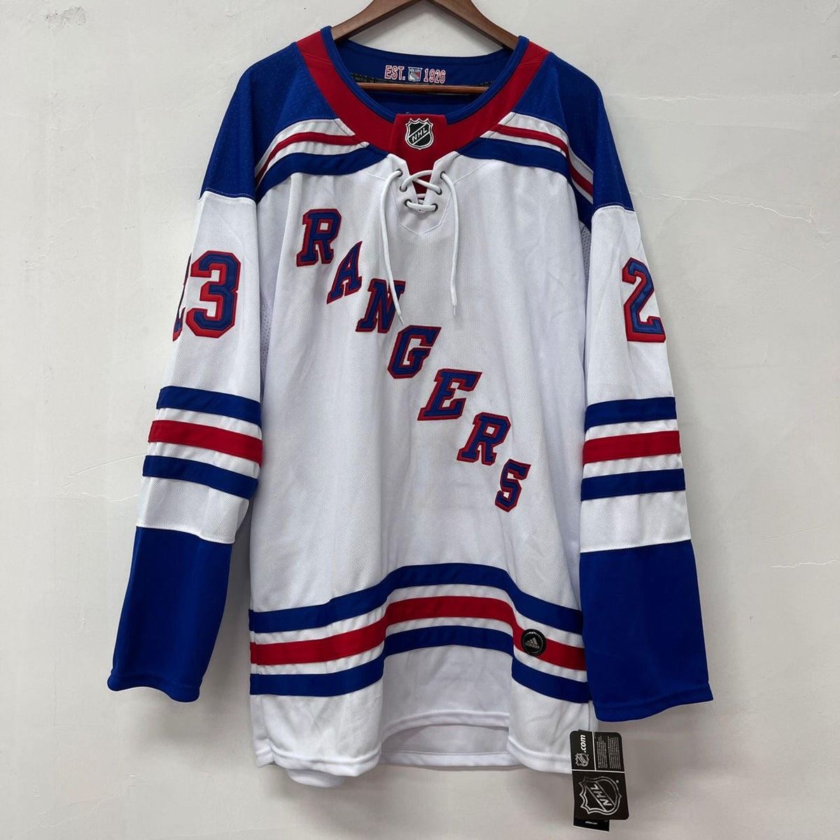 Adam Fox New York Rangers Official NHL Adidas Jersey White product image 2