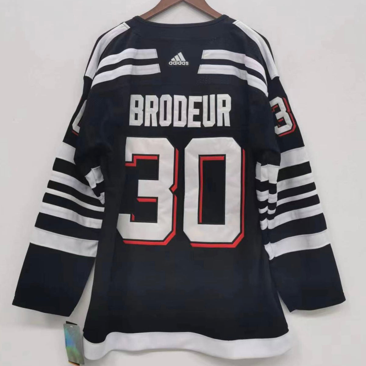 Martin Brodeur New Jersey Devils Official NHL Adidas black product image 2