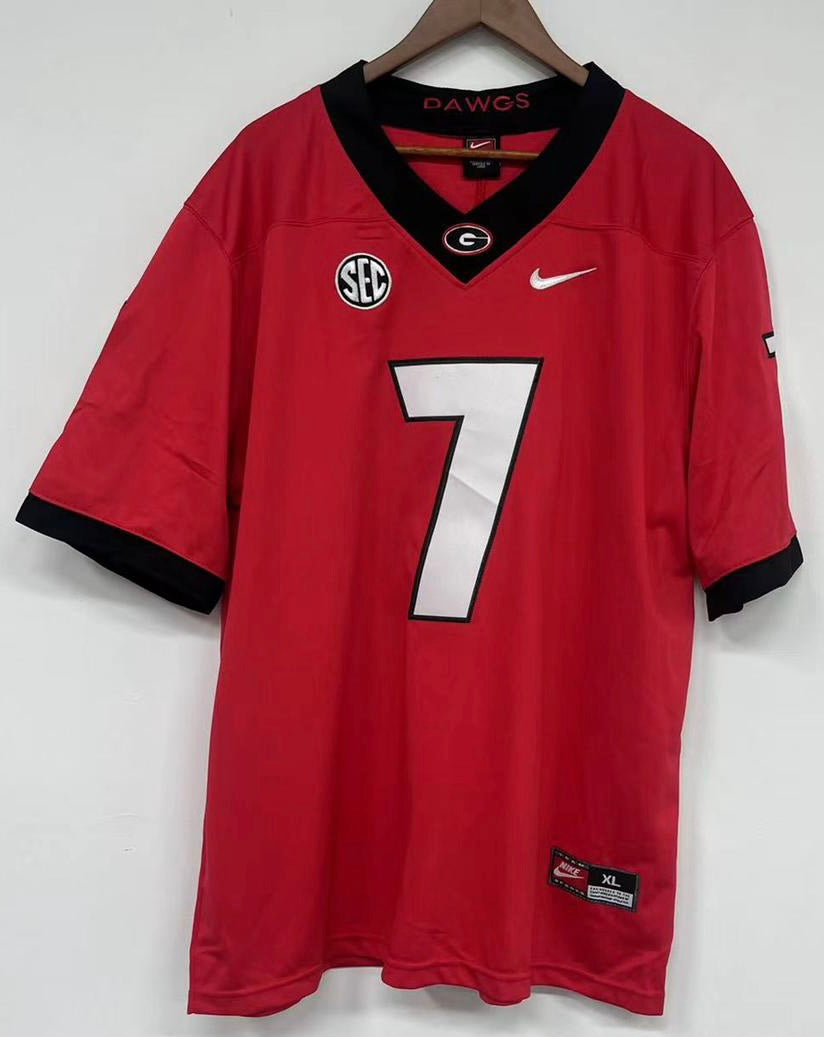 D'Andre Swift Georgia Bulldogs Official NCAA Nike Jersey red product image 3