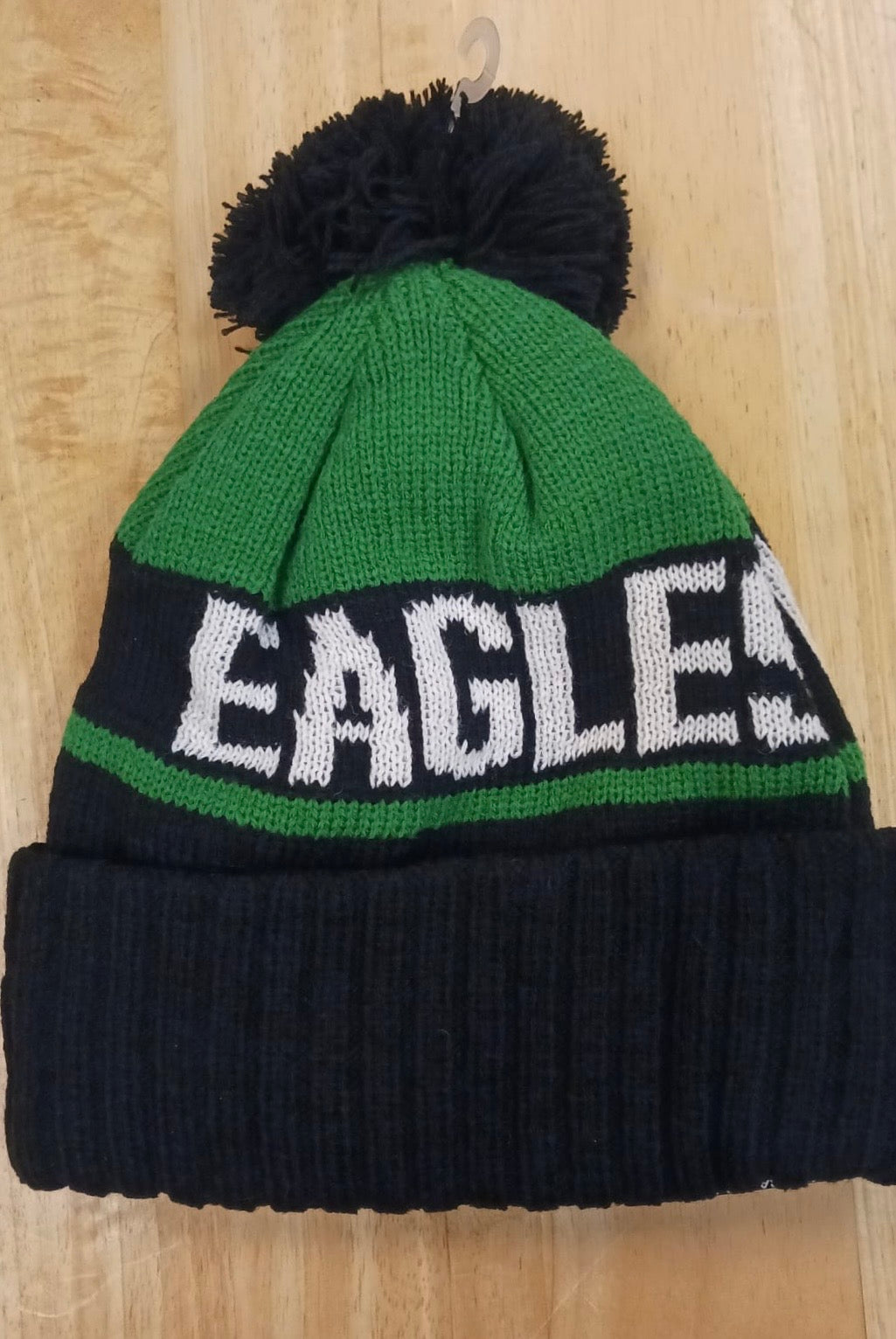 Philadelphia Eagles retro logo NFL New Era winter knit Hat product image 2