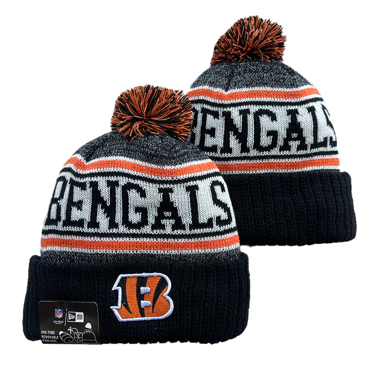 Cincinnati Bengals NFL New Era winter Hat with Pom product image 1
