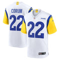 Blake Corum Los Angeles Rams Official NFL NIKE Jersey white product image 1