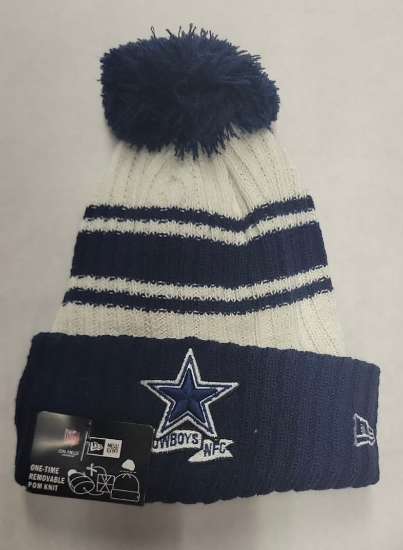 Dallas Cowboys NFL New Era winter knit Hat with Pom product image 1