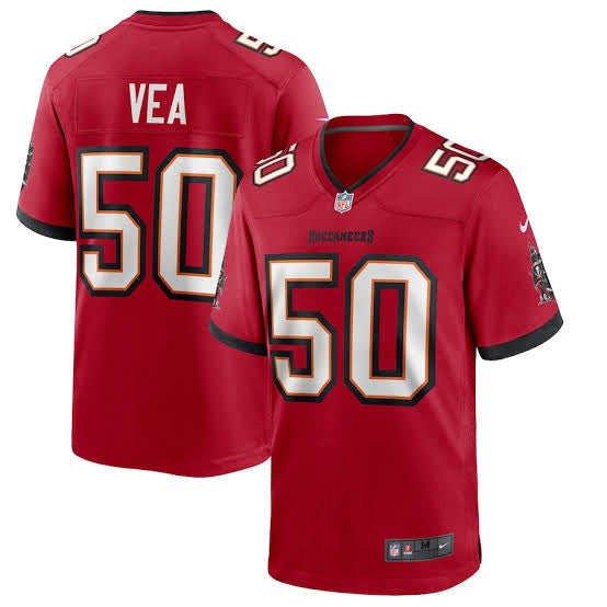 Vita Vea Tampa Bay Buccaneers NFL NIKE Jersey red product image 1