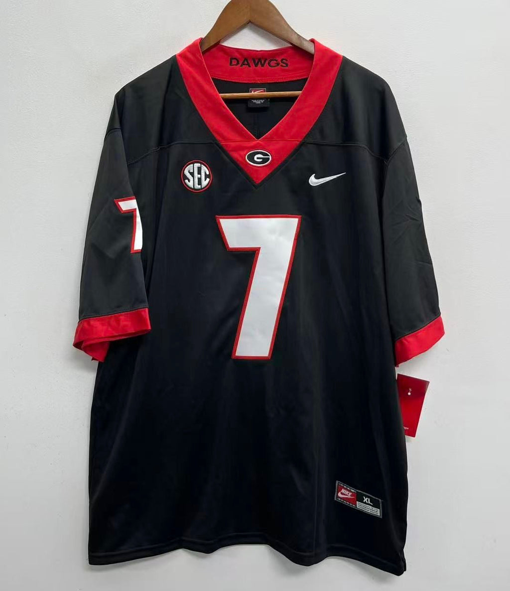 D'Andre Swift Georgia Bulldogs Official NCAA Jersey black product image 2