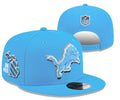 Detroit Lions New Era NFL Hat flat brim adjustable product image 1