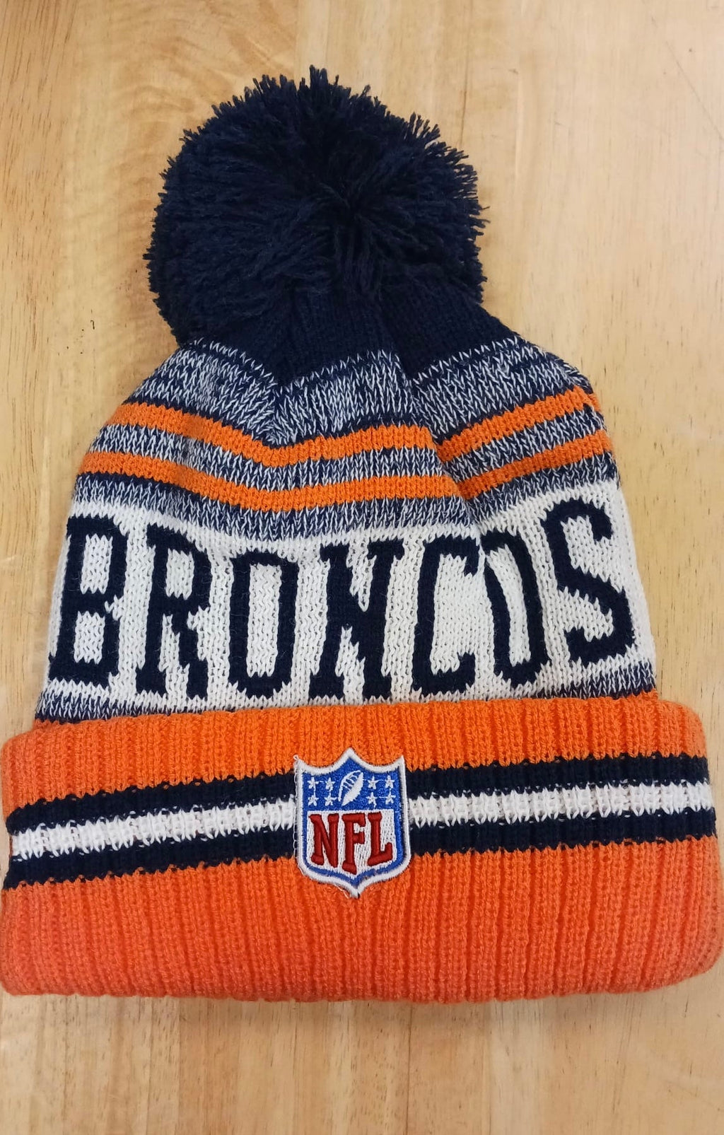Denver Broncos NFL New Era winter Hat with Pom product image 2