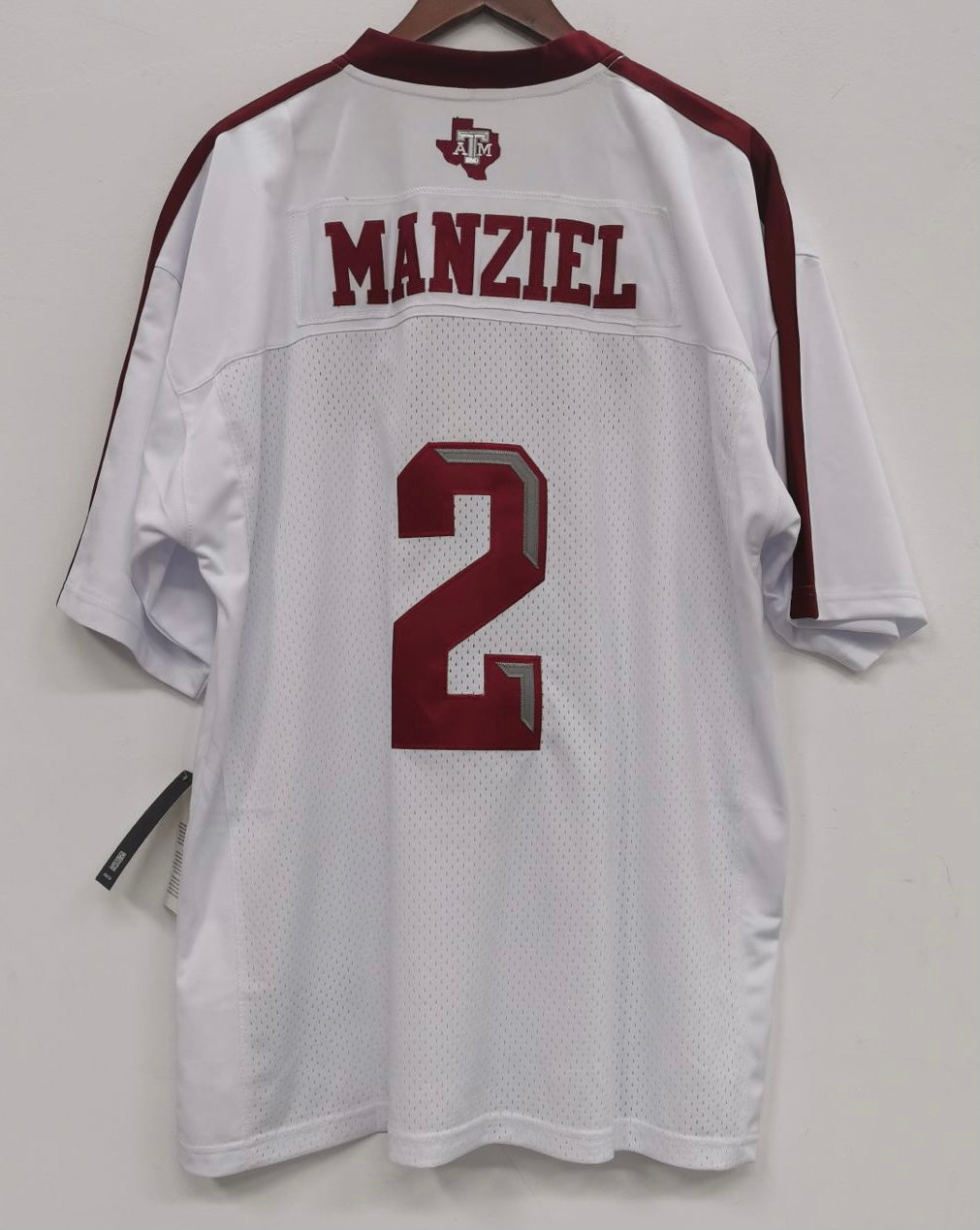 Johnny Manziel Texas A&M Official NCAA Adidas Jersey white product image 3