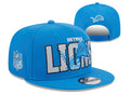 Detroit Lions New Era NFL Hat flat brim adjustable product image 1