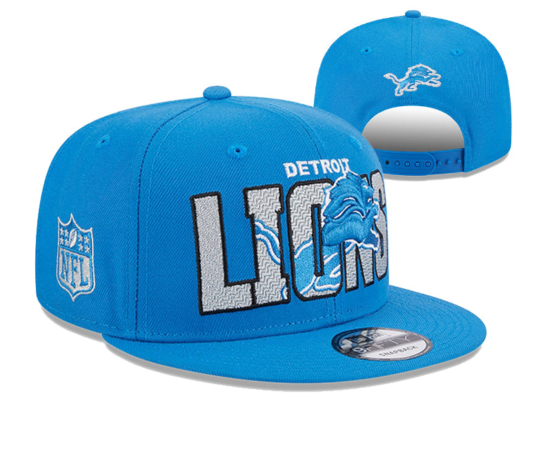 Detroit Lions New Era NFL Hat flat brim adjustable product image 1