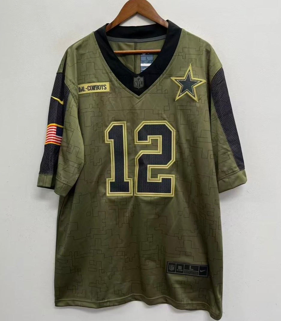 Roger Staubach Dallas Cowboys military salute to service product image 3