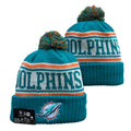 Miami Dolphins NFL New Era winter knit Hat with Pom product image 1