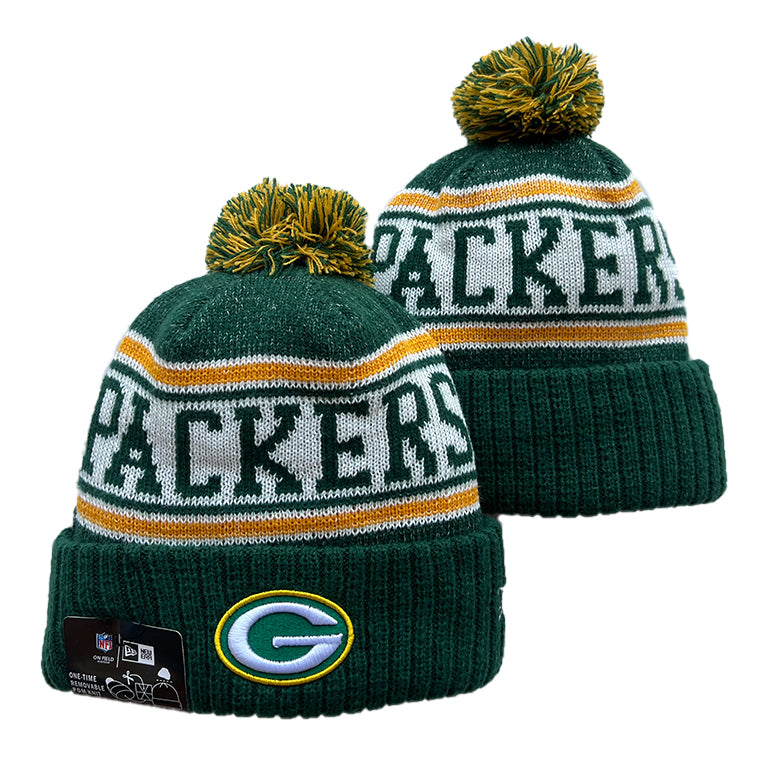 Green Bay Packers NFL New Era winter knit Hat with Pom product image 1