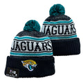 Jacksonville Jaguars NFL New Era winter knit Hat with Pom product image 1