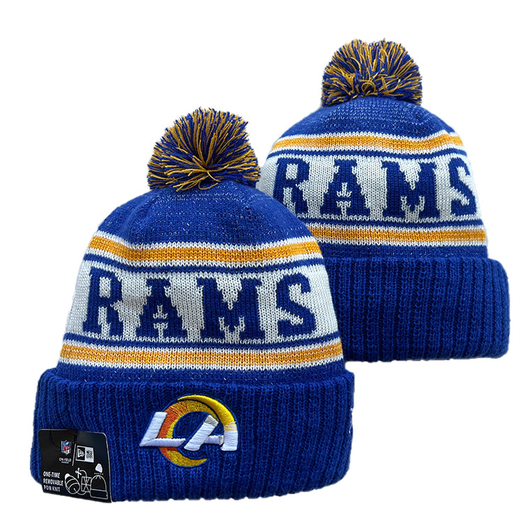 Los Angeles Rams NFL New Era winter Hat with Pom product image 1