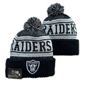 Las Vegas Raiders NFL New Era winter Hat with Pom product image 1