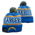Los Angeles Chargers NFL New Era winter Hat with Pom product image 1
