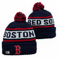 Boston Red Sox MLB New Era winter knit Hat with Pom product image 1