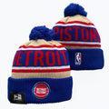 Detroit Pistons NBA New Era winter Hat with Pom product image 1