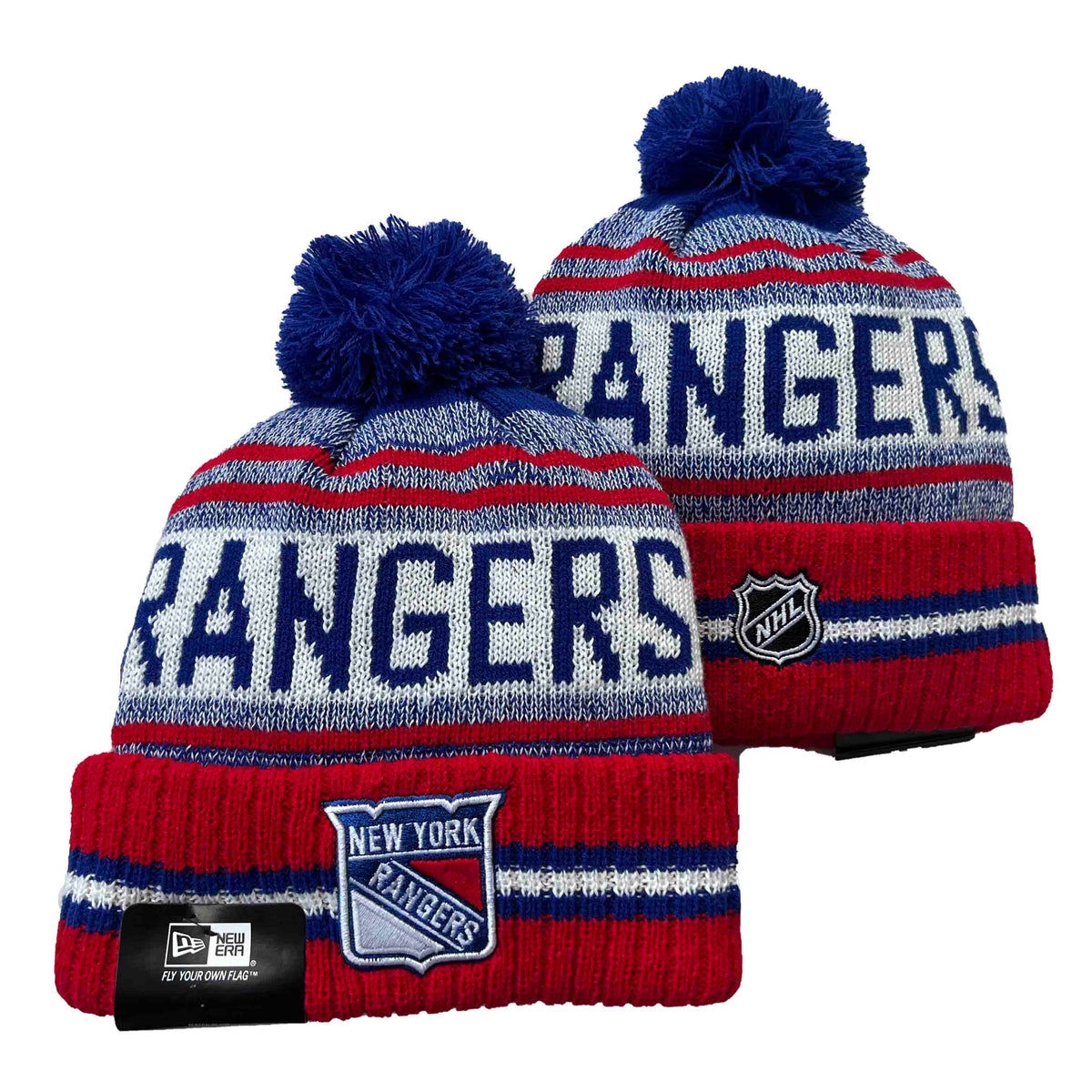 New York Rangers NHL Era winter Hat with Pom product image 1
