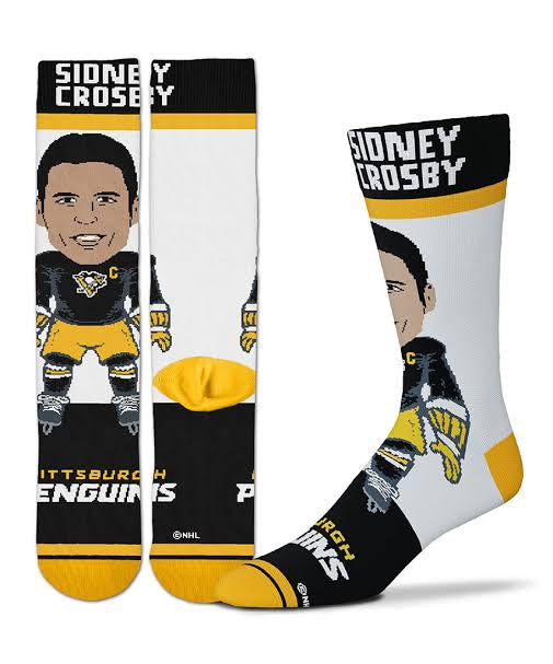 Sidney Crosby Pittsburgh Penguins NHL player socks FBF brand product image 1