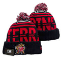 Maryland Terrapins NCAA New Era winter Hat with Pom product image 1