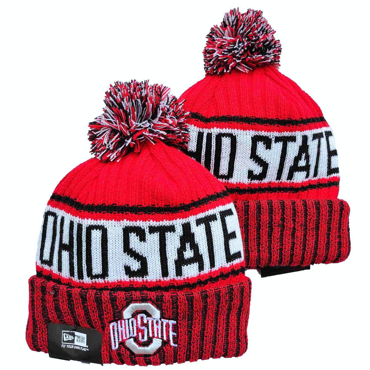 Ohio State Buckeyes NCAA New Era winter Hat with Pom product image 1