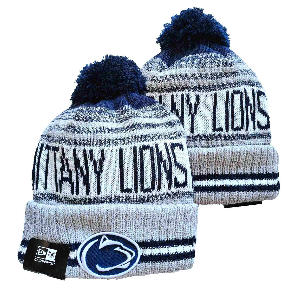 Penn State Nittany Lions NCAA New Era winter Hat with Pom product image 1