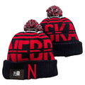 Nebraska Cornhuskers NCAA New Era winter Hat with Pom product image 1