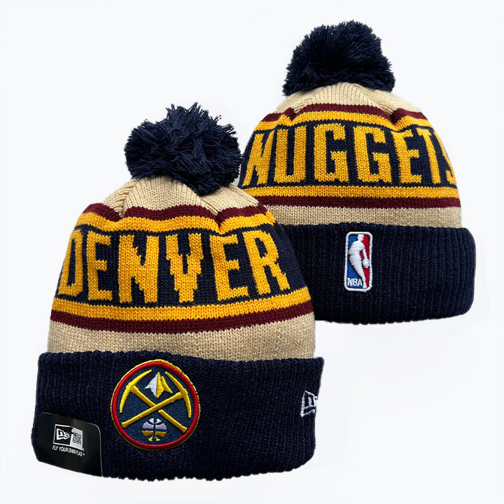 Denver Nuggets NBA New Era winter Hat with Pom product image 1