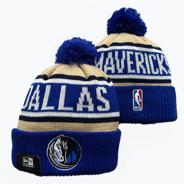 Dallas Mavericks NBA New Era winter Hat with Pom product image 1