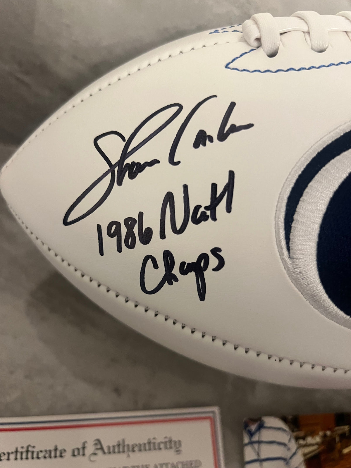 Shane Conlan Autographed Penn State Nittany Lions Football product image 2