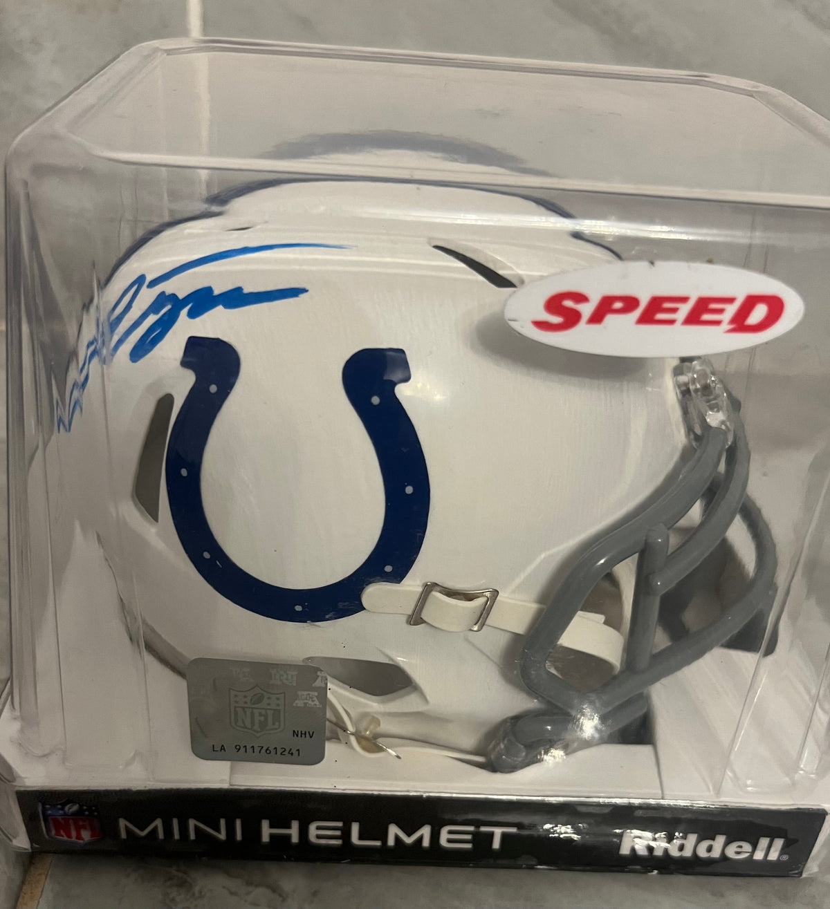 Jonathan Taylor Autographed Indianapolis Colts Mini Helmet product image 4